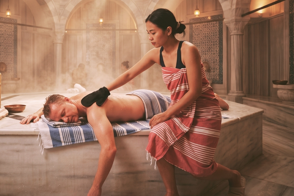 Traditional Turkish Scrub (Peeling)